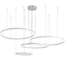 Подвесная люстра с пультом светодиодная (14001/4P White) Indigo V000033L