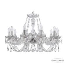 Хрустальная люстра Bohemia Ivele Crystal 101/10/240 Ni_BI