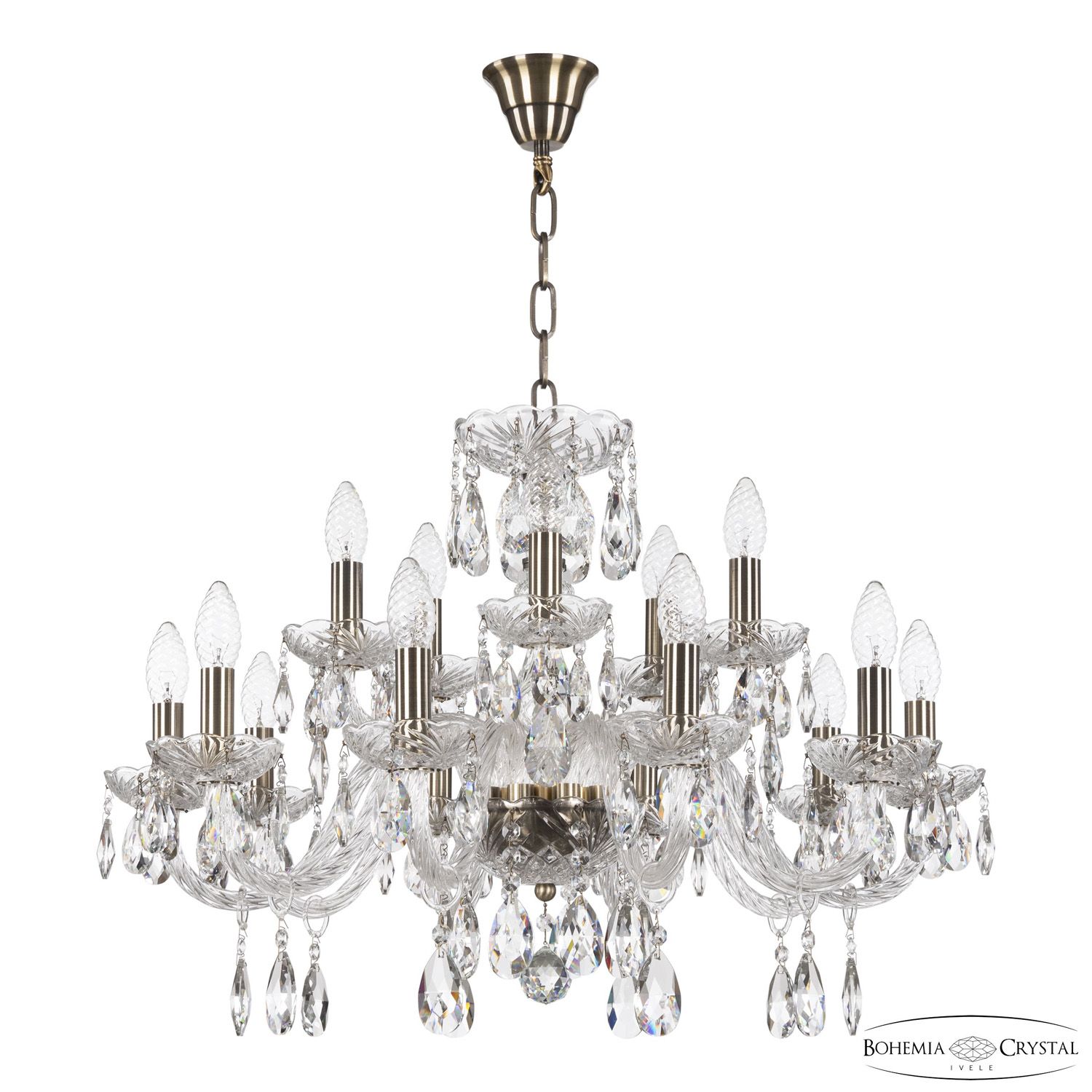 

Хрустальная люстра Bohemia Ivele Crystal 117/10+5/240 Pa, 117/10+5/240 Pa