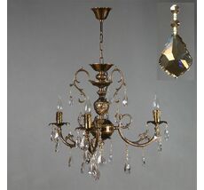 Хрустальная люстра Ambiente Ambient 8888/3 PB Honey Leaf_BZ