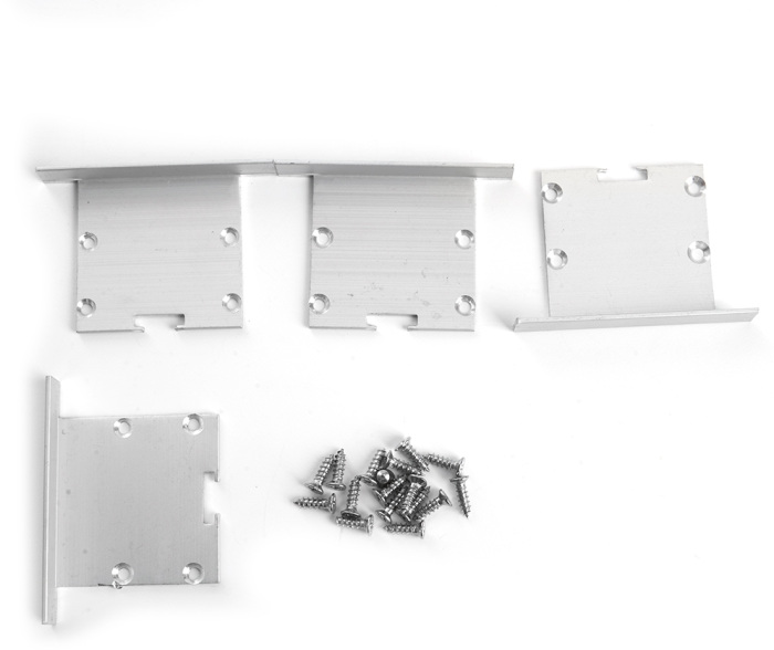 Заглушка без отверстия для профиля CAB255, LD356 Feron 48231_FR