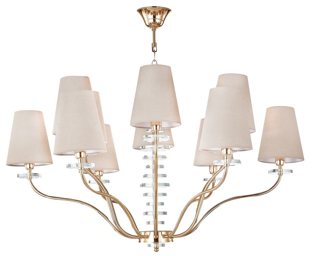 

Подвесная люстра Crystallux ARMANDO ARMANDO SP6+6 GOLD, ARMANDO SP6+6 GOLD