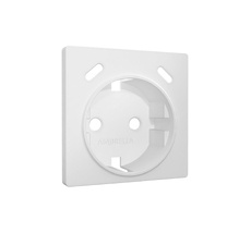 Лицевая панель ALFA для электрической розетки с/з со шторками 2USB C+C QUANT Ambrella Volt AP1305_AMB