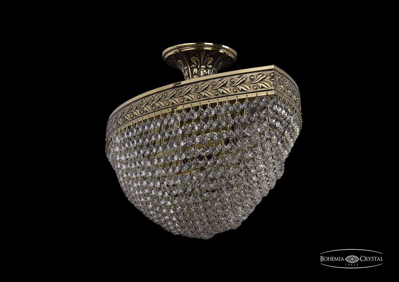 Хрустальная люстра Bohemia Ivele 19323/60IV GB_BI