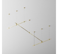 Основание на тросовых подвесах Hang для трековых светильников Maytoni FLARITY TFC-Flar-H07-BS_MY