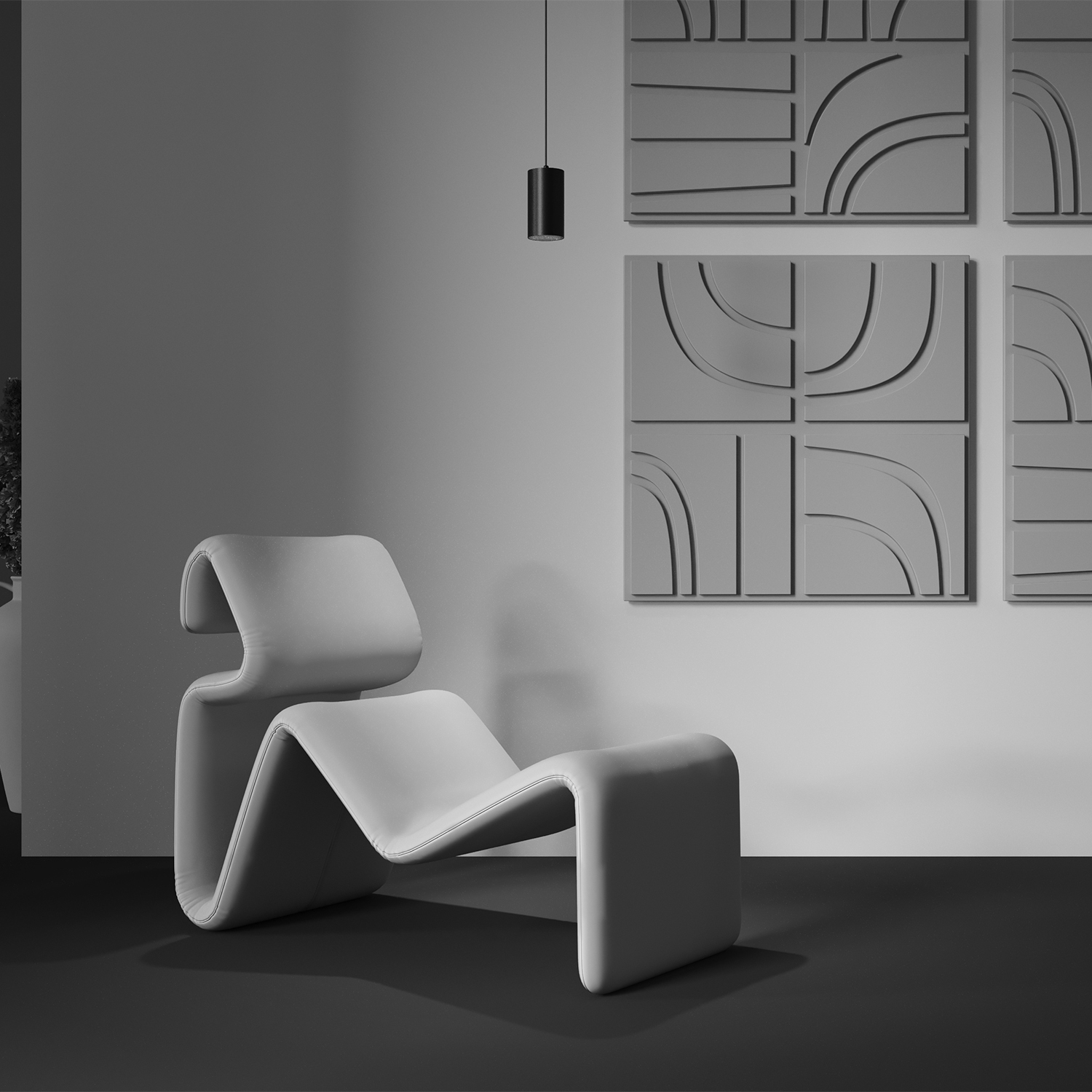 Подвесной светильник Maytoni Technical Vol P100PL-20W3K-B_MY