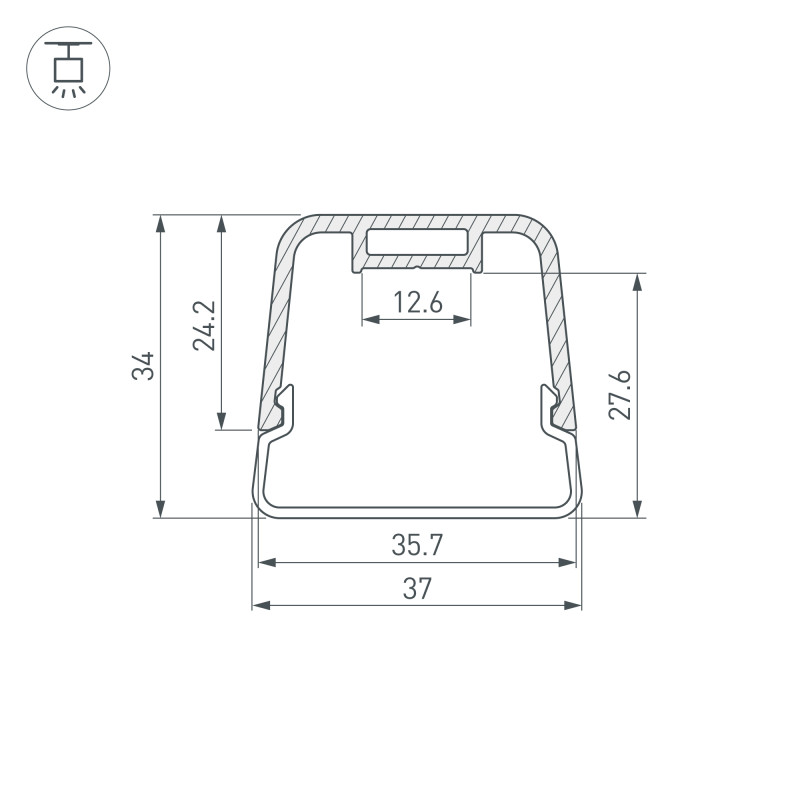 Профиль Arlight SL-LINE 055072_ARL