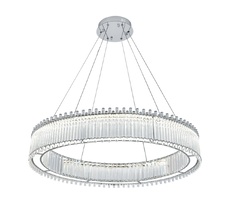 Подвесной светильник светодиодный с пультом (12056/B/1P Chrome) Indigo V000196L