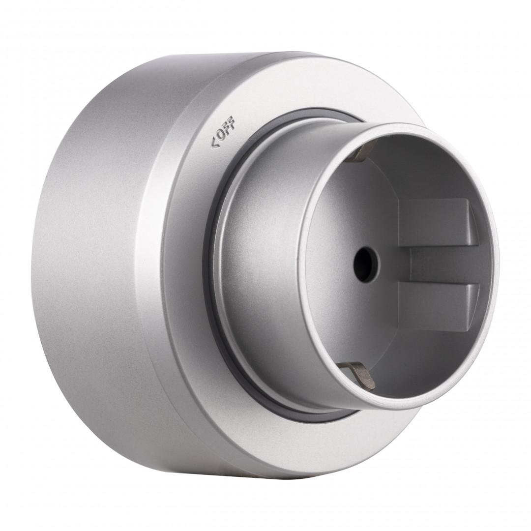 Трековая розетка Arte Milano track-sockets 397951TS/ES Silver