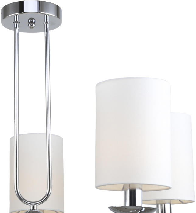 Потолочная люстра на штанге 10166/5PL E14*40W Escada 10166/5PL Chrome_ESC