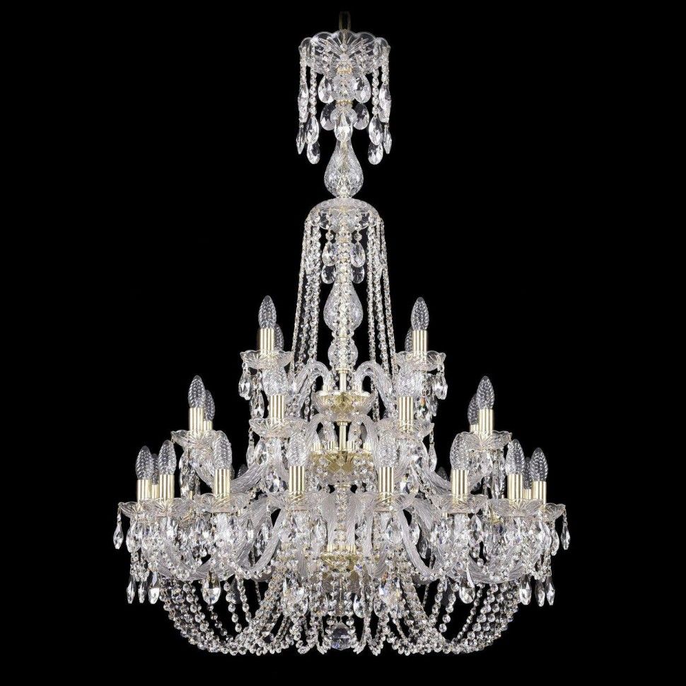 Хрустальная люстра Bohemia Ivele 1402/16+8+4/300/XL-123/3D G_BI
