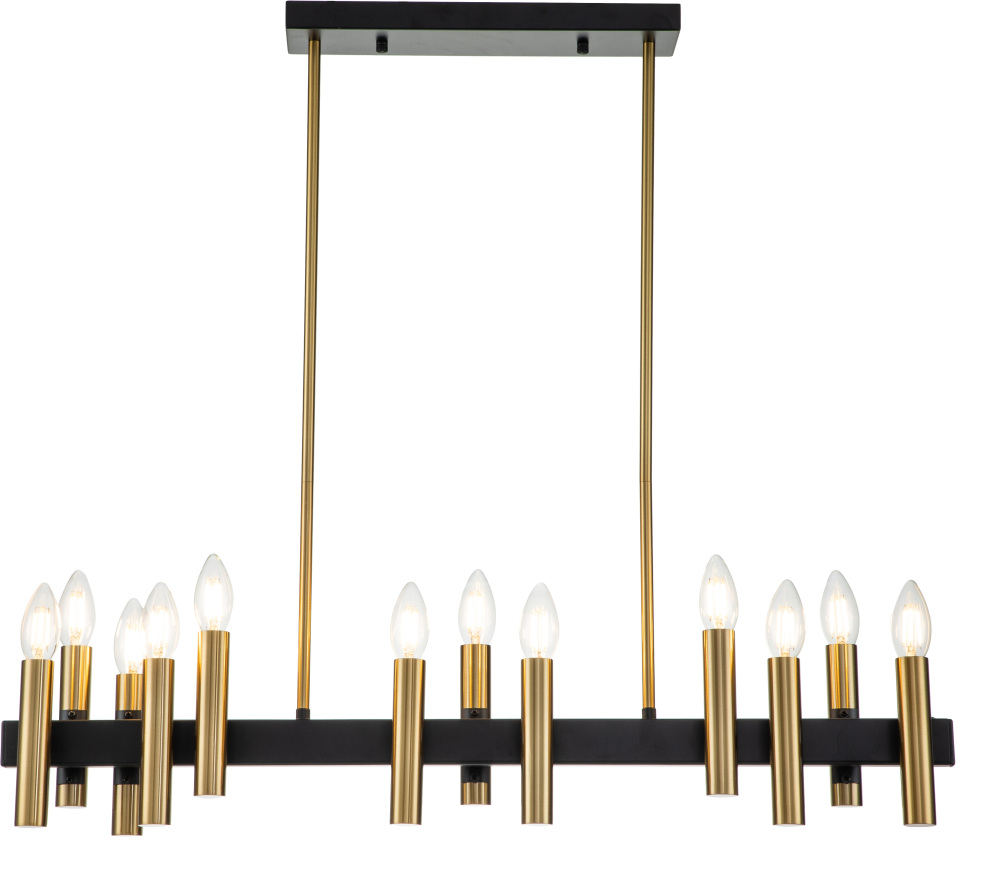 Люстра потолочная на штанге (13009/12RL ) Indigo V000208