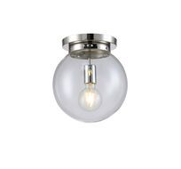 Потолочный светильник Crystallux MARIO MARIO PL1 D250 NICKEL/TRANSPARENTE_CR