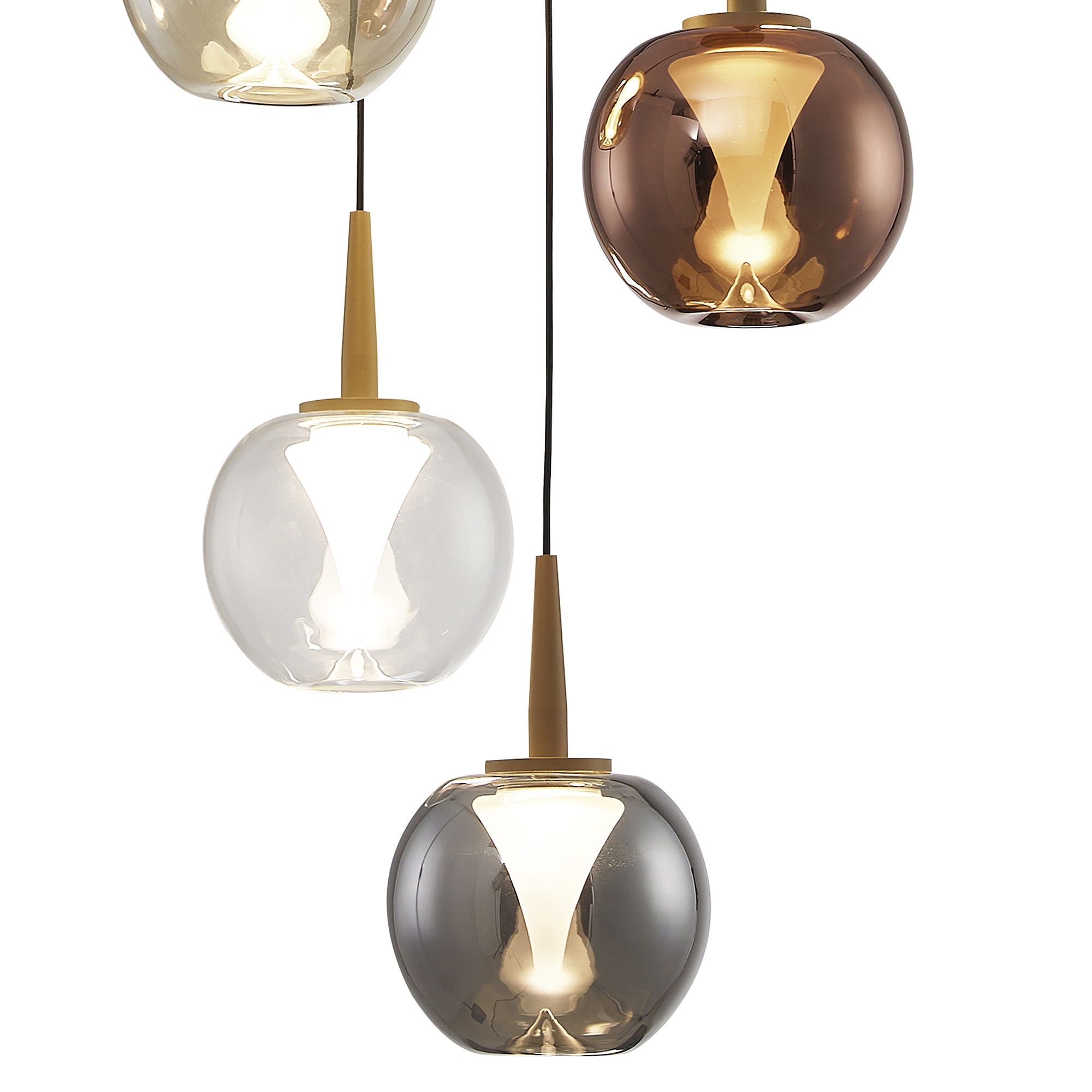 Подвесная люстра MANTRA ANDROMEDA 8932+5PL (8938-8941)_MN