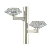 Бра Crystallux REBECA REBECA AP2 NICKEL_CR