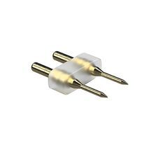 Соединитель 2-штырьковый для ленты 220V 3528/60 3014/120 (питание-лента) 408902_LS
