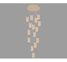 Подвесной светильник Kink Light Аури 08508-15A,33_KL