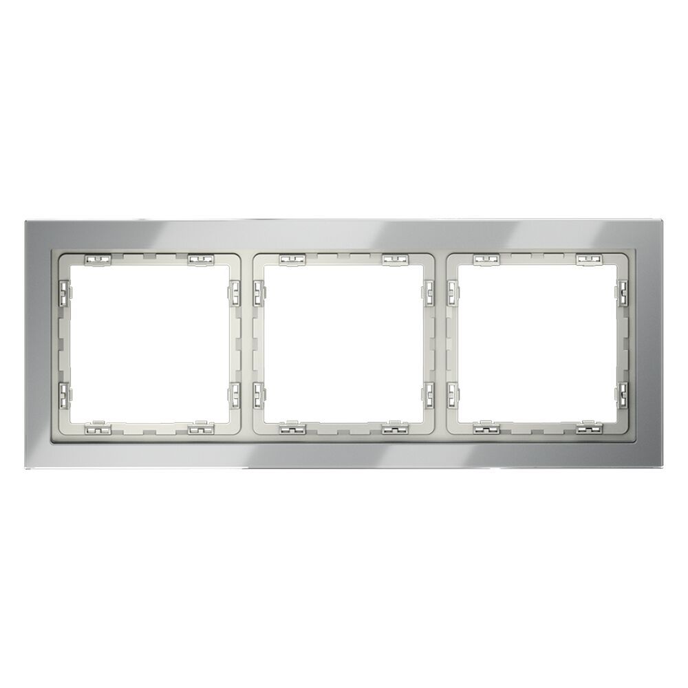 Рамка стеклянная VOLTUM S70 на 3 поста VLS110305