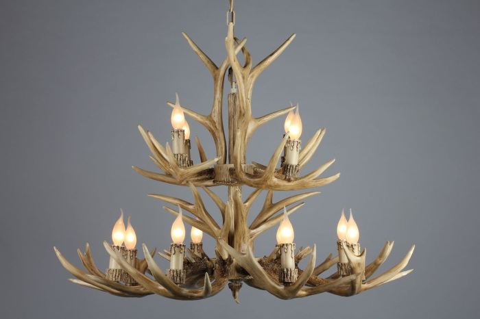 Большая люстра рога Omnilux OML-52003-12