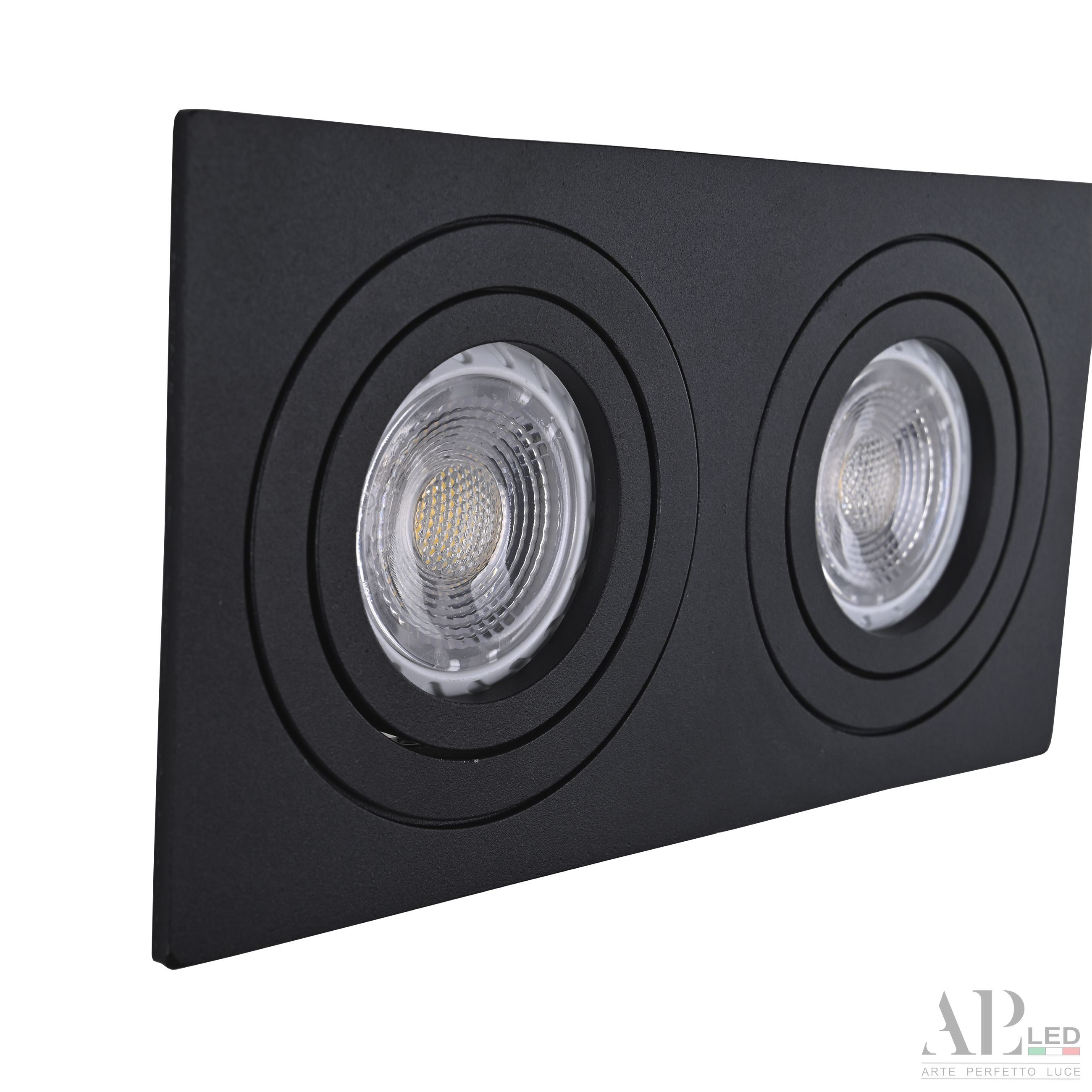 Встраиваемый светильник APL LED Ingrid 3322.TCH111/2S/BK_BI