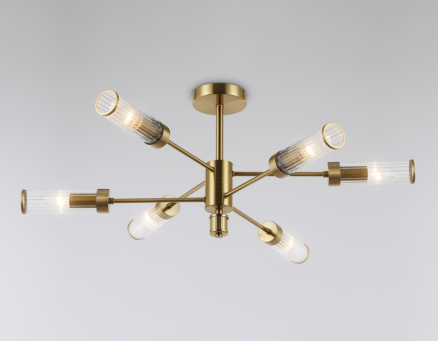 Потолочная Подвесная люстра на штанге Ambrella Light HIGH LIGHT Modern LH55161_AMB