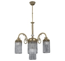 Подвесная люстра Kutek FIORE FIO-ZW-3+1(P)