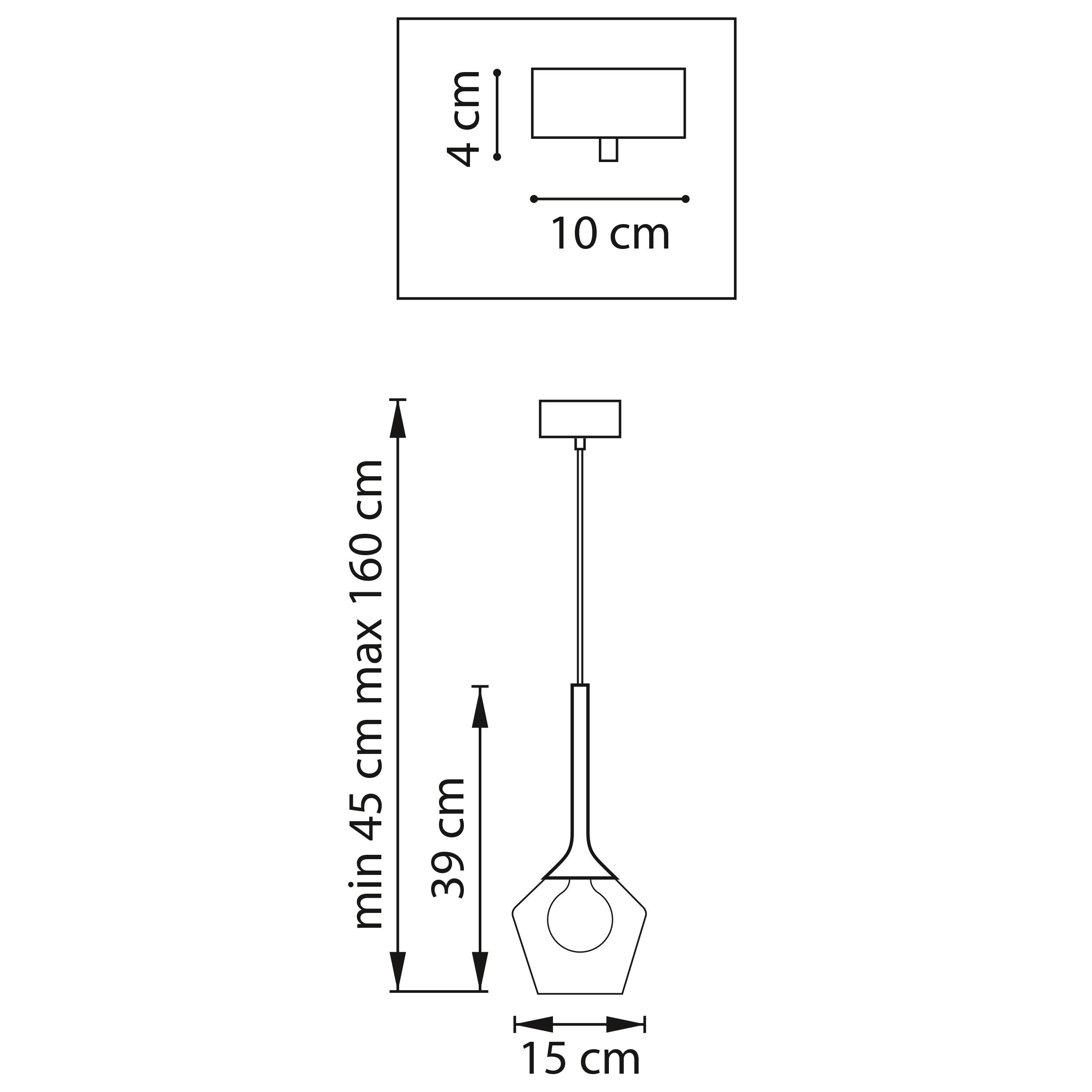 Подвесной светильник Lightstar Vetro 801201_LS