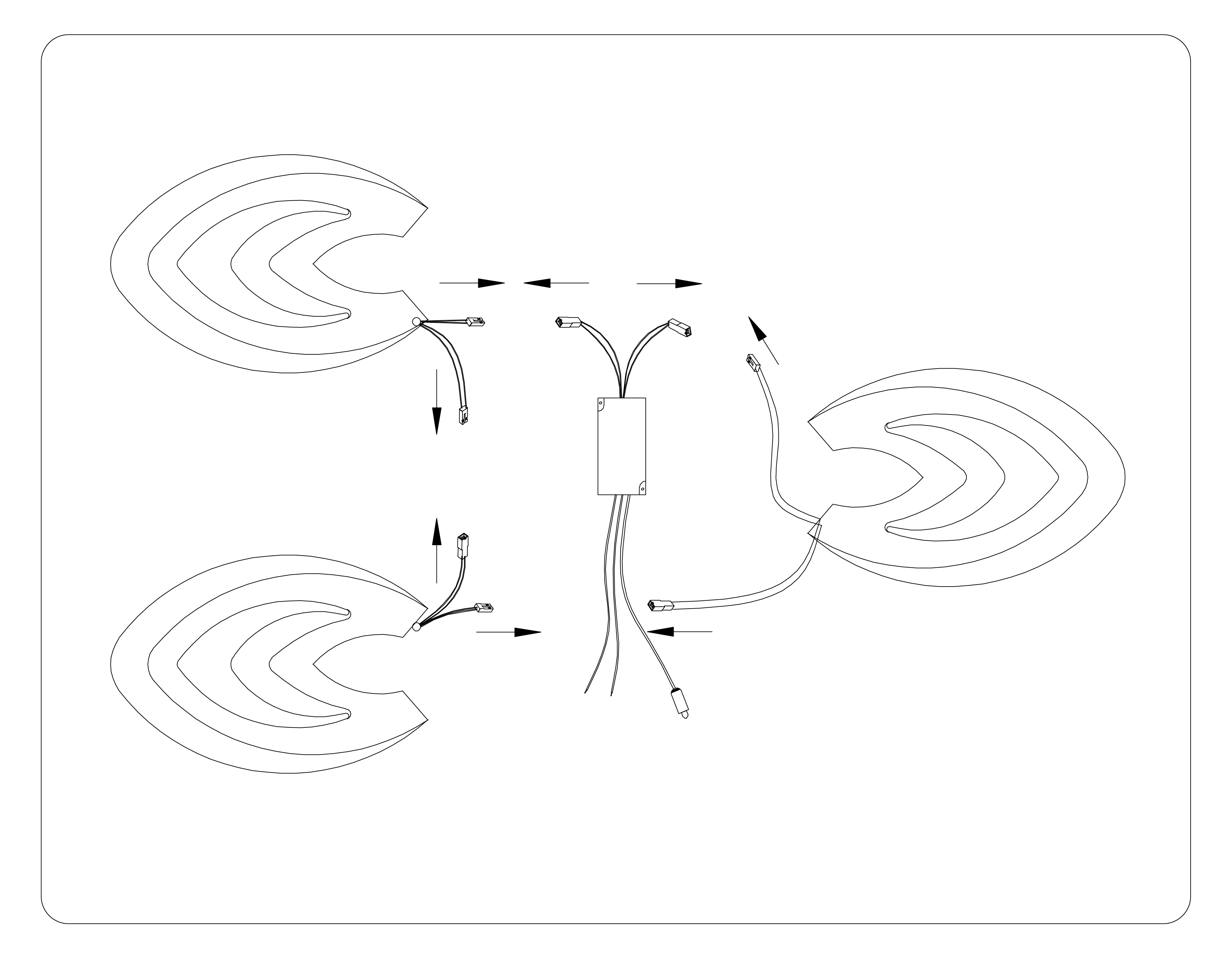 Потолочная люстра с пультом Ambrella Light ACRYLICA FA4545_AMB