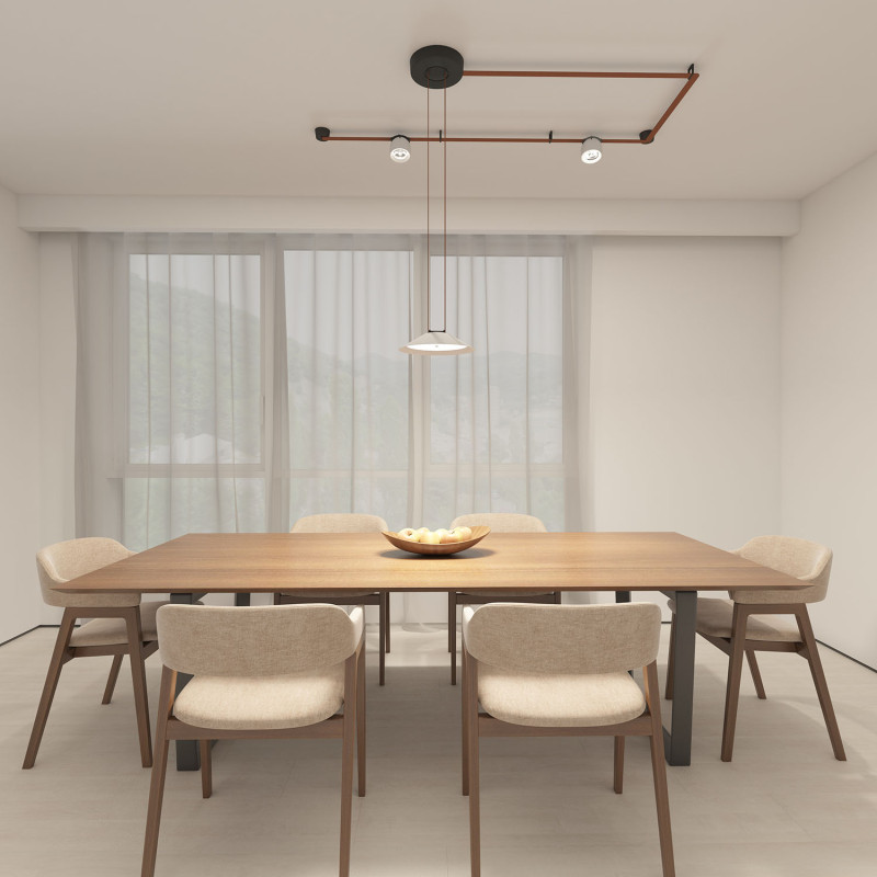 Комплект ременной трековой системы Denkirs Belty SET DK55SET02-01-BR