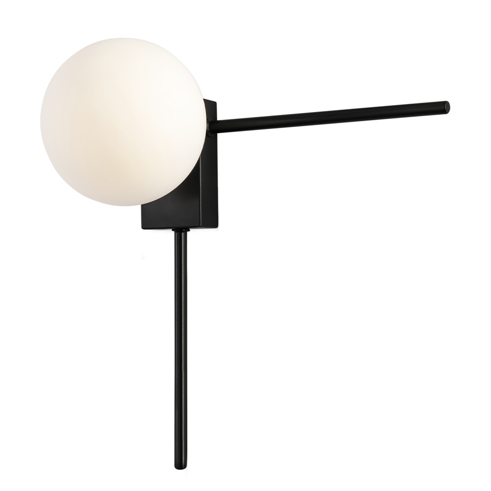 Настенный светильник Crystallux LORO LORO AP1 V1 BLACK_CR