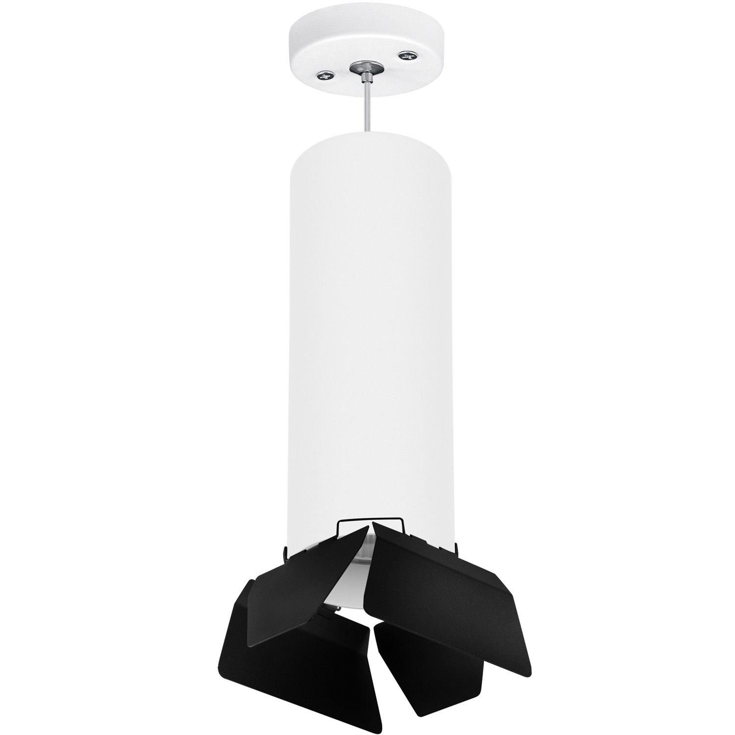 Подвесной светильник LightStar ной Rullo RP6496487, цвет черный - фото 1