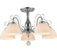 Потолочная люстра на штанге Escada 1149/5P Chrome_ESC