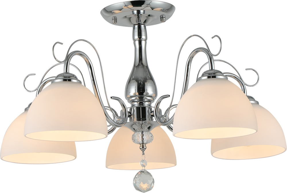 Потолочная люстра на штанге Escada 1149/5P Chrome_ESC