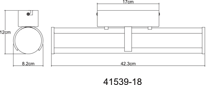 Настенный светильник Globo ALCORCON 41539-18_GL
