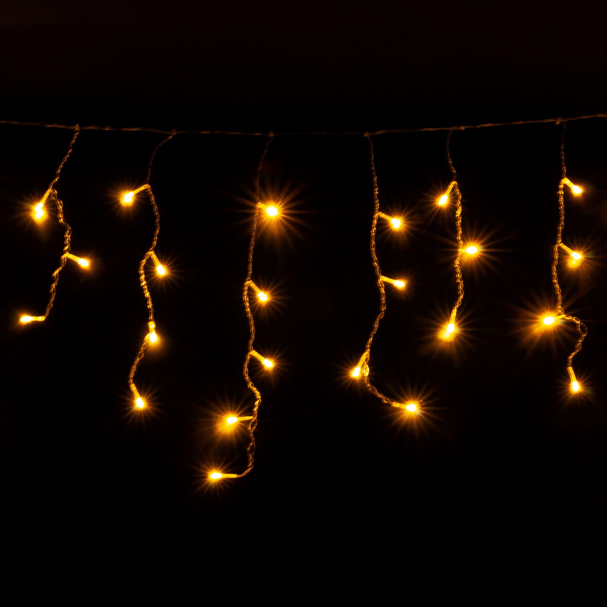 Гирлянда бахрома теплый белый 1,8x0,5М IP20 Eurosvet 100-001 a060410_EU