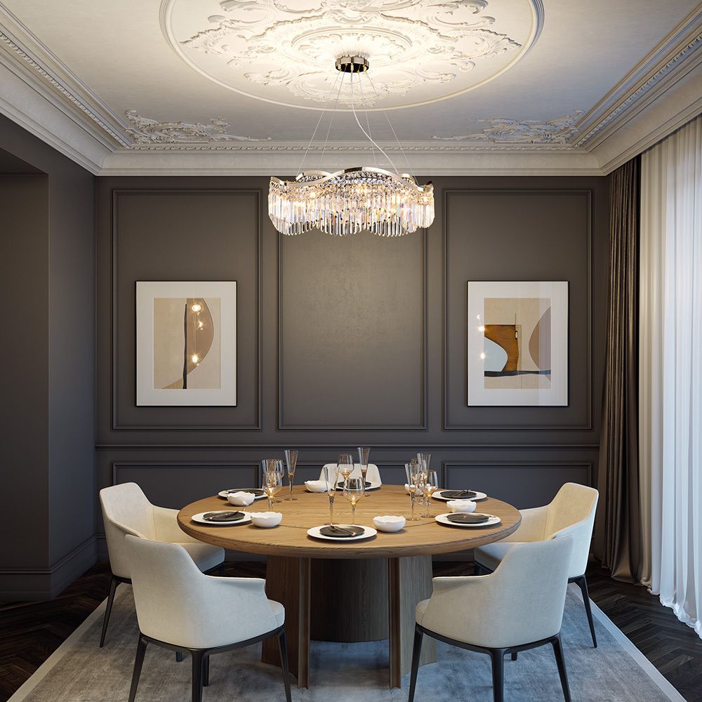 Подвесная люстра Maytoni Gracia DIA201PL-10G_MY