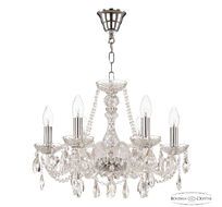 Хрустальная люстра Bohemia Ivele Crystal 116/6/165 Ni_BI