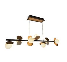 Подвесная люстра iLedex Savage C4644-7 MBK+SGD_IX