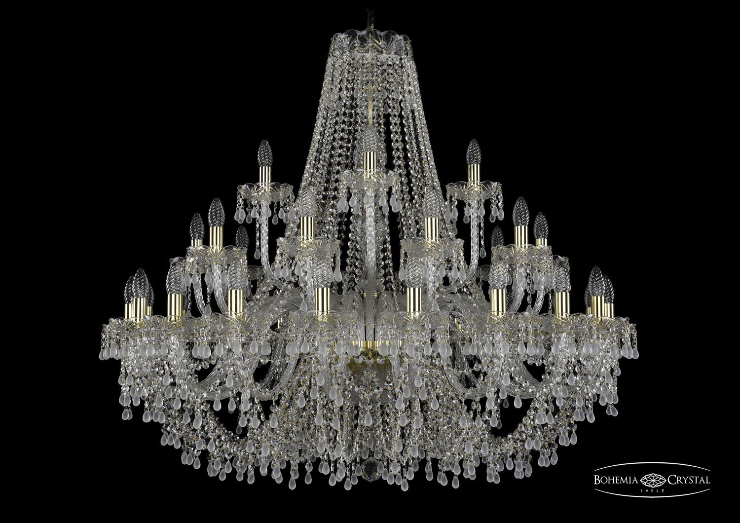 

Хрустальная люстра Bohemia Ivele 1410/20+10+5/400 G V0300, 1410/20+10+5/400 G V0300