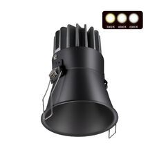 Встраиваемый светильник Novotech светодиодный с переключателем цветовой температуры LANG 358909