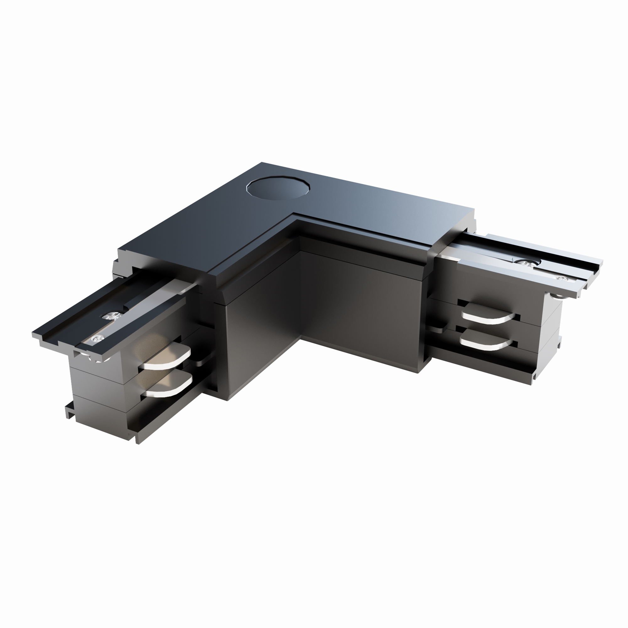 Коннектор для шины (трека) техфазный Maytoni TRA005CL-31B-R_MY