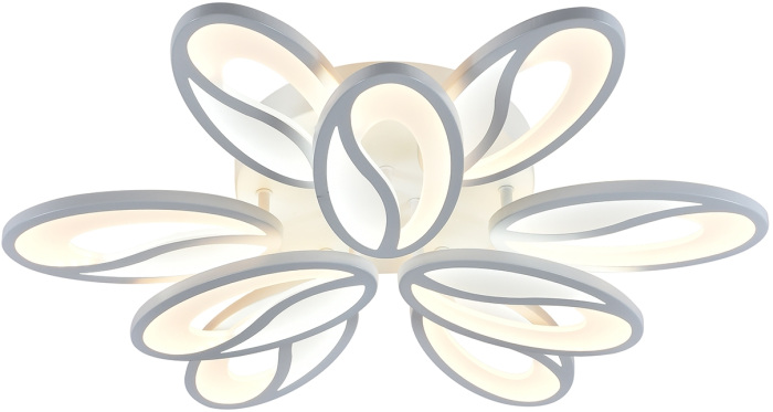 Люстра (+ночной режим) с пультом потолочная светодиодная 10222/9 LED*139W Escada 10222/9LED 139W_ESC