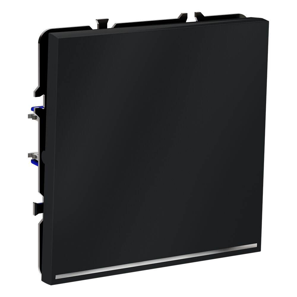 Выключатель встраиваемый VOLTUM S70 одноклавишный с подсветкой 10А VLS010207