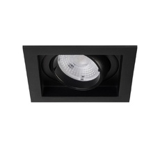Встраиваемый светильник светодиодный MS-VORTEX-BUILT-S90x90-12W Warm3000 (BK-BK, 40 deg, 230V) ( Arlight 057954_ARL