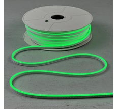 Односторонний Гибкий Неон 8х16мм Зеленый 12В, IP65 LTC FR-23516 FR-23516