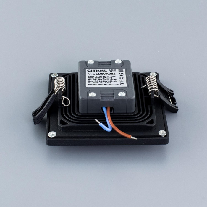 Точечный светильник CitiLux Врезной Омега CLD50K082