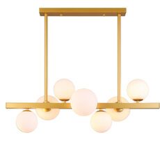 Люстра потолочная на штанге G9*28W Escada 1164/7P_ESC