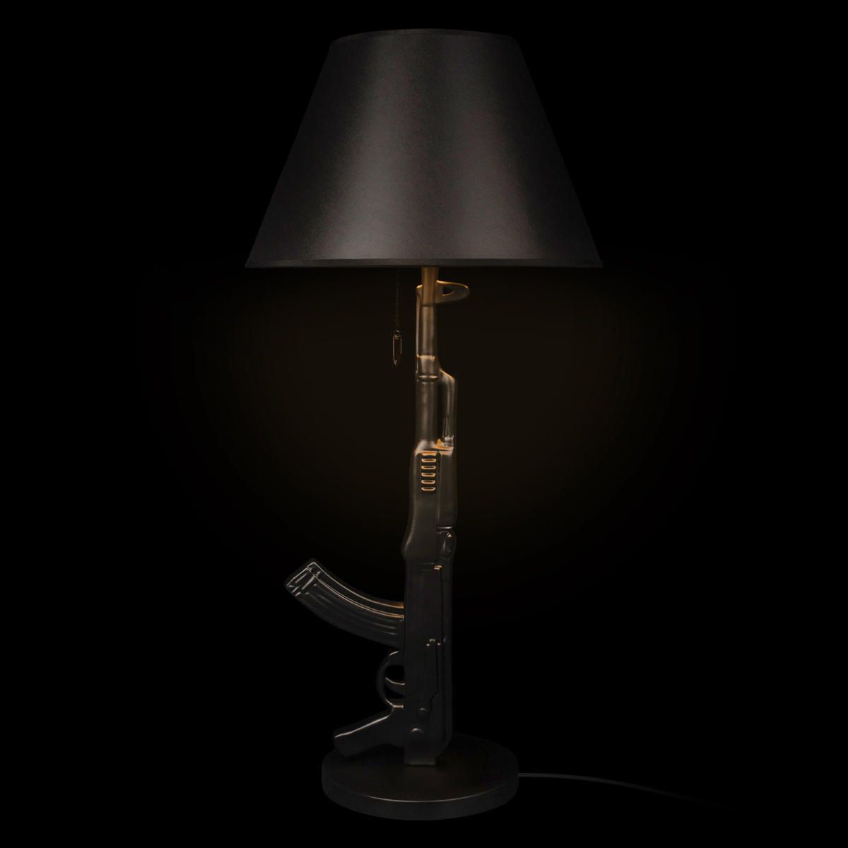 Настольная лампа автомат LOFT IT Arsenal 10136/B Dark grey_LF