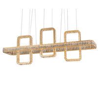 Подвесной светильник NewPort 8233+1/S gold_NP