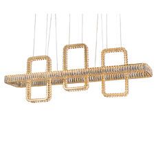 Подвесная люстра NewPort 8233+1/S gold NEW_NP